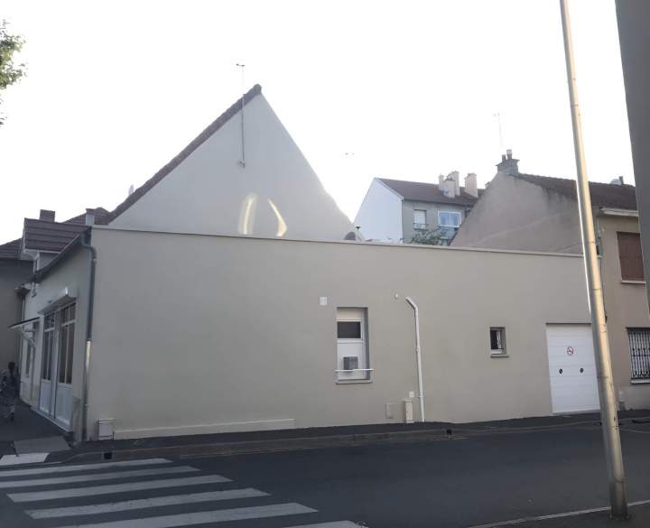 Descente d'eau rénovée Courpière